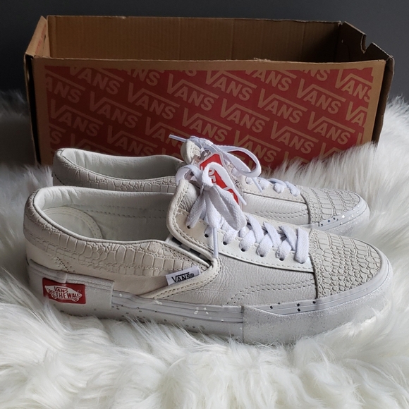 vans glitter mix slip on cap